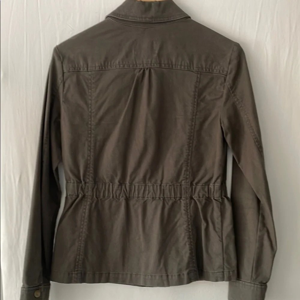 LOFT Utility Jacket with Collared Design - Picture 4 of 5